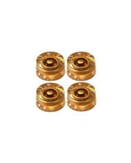 4 Boutons Speed Knobs Plexi fond Dores