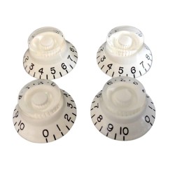 4 Boutons Blanc Plexi...