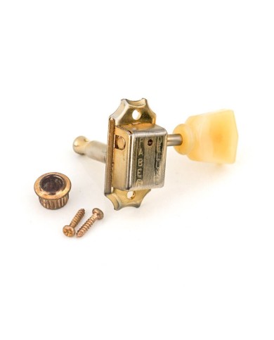 Faber Mechaniken, Tulpenflügel, 3+3, separate Buchse, Ausführung in gealtertem Gold