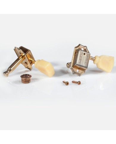 Faber Mechaniken, Tulpenflügel, 3+3, gealtertes Gold