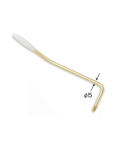 Gold Vintage Stratocaster Vibratoarm 5mm metrisch
