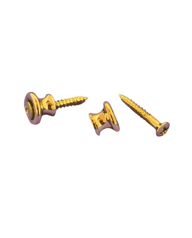 2 Gotoh Gurtpins vergoldet, Gibson-Stil