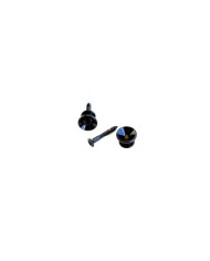 2 Gotoh Gurtpins im schwarzen Stratocaster-Stil