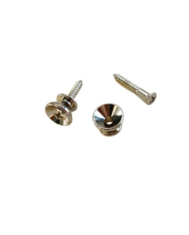 2 Gotoh Gurtpins, Nickel, Stratocaster-Stil