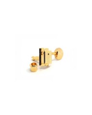 KLUSON TRADITIONAL DOUBLE-LINE MECHANIKEN 6x1 OVALER KNOPF 1:15 GOLD