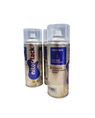 NITORLACK Lackierung Vintage White, Sprühdose 400 ml
