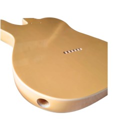 Telecaster butterscotch double binding, Alder 3 pièces