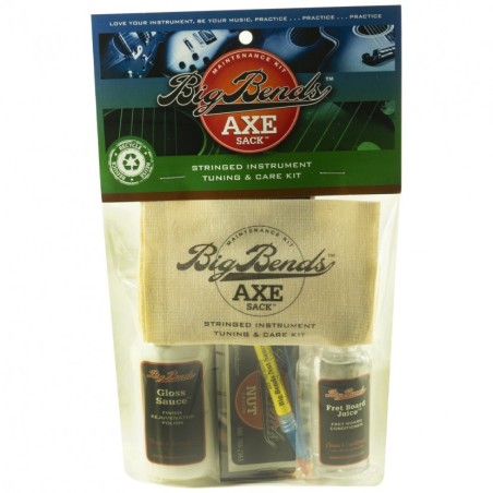 Big Bends maintenance kit: oil, pouch, microfiber