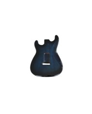 Stratocaster-Korpus Blue Burst, SSS aus 3-teiliger Esche