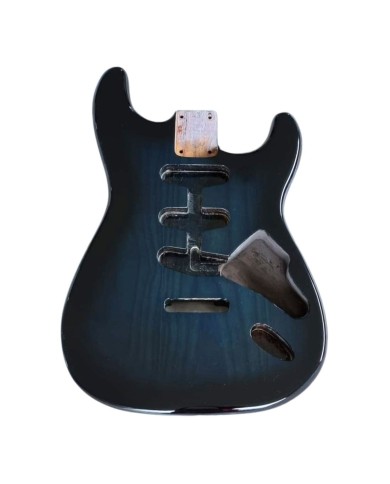 Stratocaster-Korpus Blue Burst