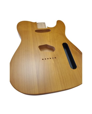 Alder Telecaster Body 3-piece, natural wood finish double binding,