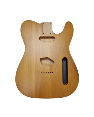 Alder Telecaster Body 3-piece, natural wood finish double binding,