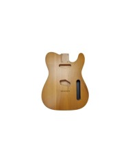 Alder Telecaster Body 3-piece, natural wood finish double binding,