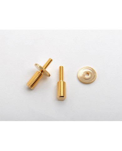 Les Paul Saitenhalter-Konvertereinsatz 8 mm - 4 mm, Goldo
