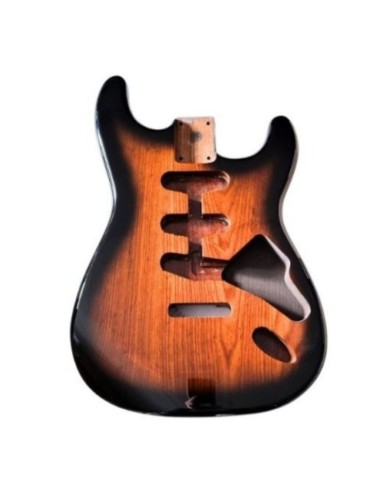 Stratocaster body Amber to Clear Burst finish -Swamp Ash 3 pieces