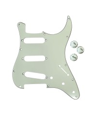 Pickguard Stratocaster SSS mint green 3 plis – Vintage 62