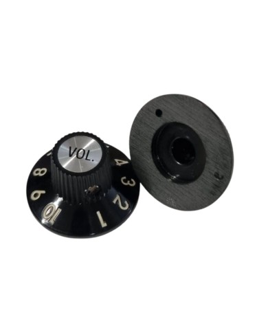 2 x Boutons Vol Chapeau de sorcière silver reflector