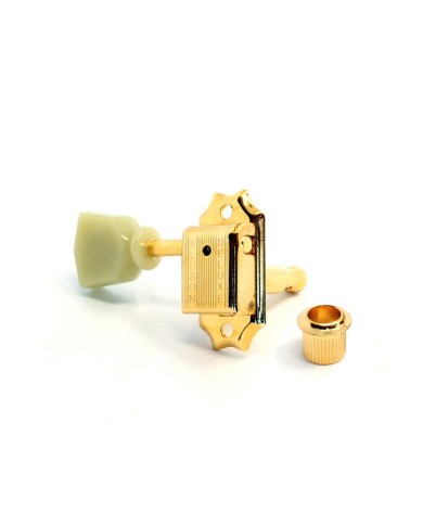 Kluson Vintage-Mechaniken Gold, Tulpenflügel MC33G