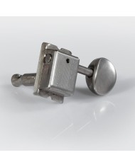 Faber Mechanics 6 in line, round button, aged nickel