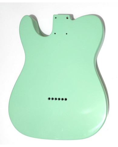 Surf Green Telecaster body, 3P, gloss varnish