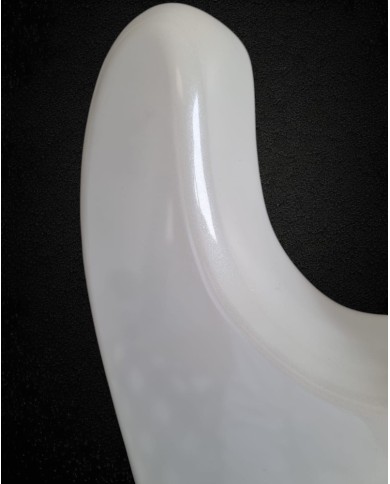 Corps Stratocaster Pearl White SSS  – Frêne