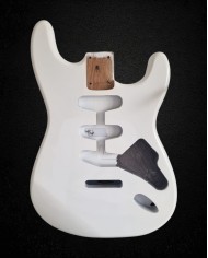 Stratocaster Body, Olympic White, SSS