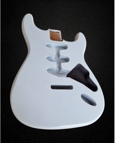 Stratocaster Body, Olympic White, SSS