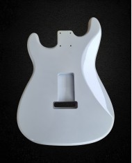 Corps Stratocaster Pearl White SSS  – Frêne