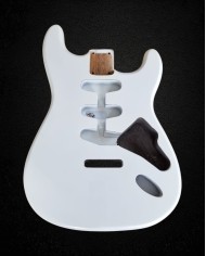 Stratocaster Body, Olympic White, SSS