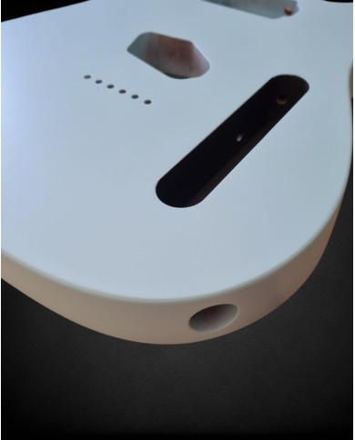 Corps Telecaster Sonic Blue Nitro HS – Aulne, Humbucker Manche