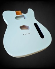 Corps Telecaster Sonic Blue Nitro HS – Aulne, Humbucker Manche
