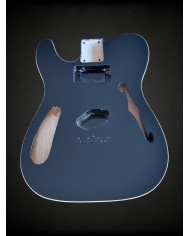 Corps Telecaster gaucher Black, micros HS
