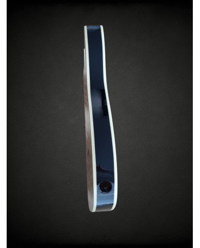 Corps Telecaster gaucher Black, micros HS