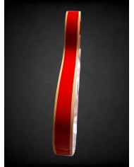 Telecaster Body Red Paisley, Double binding, 3-piece Alder