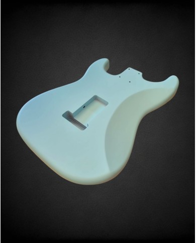 Sonic Blue Satin Nitro HSH Stratocaster Body : Alder