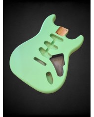 Corps Strat Surf Green en aulne