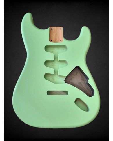 Corps Strat Surf Green en aulne