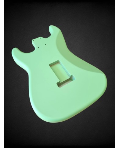 Corps Strat Surf Green en aulne