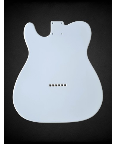 Corps Tele Thinline en frêne, Olympic White