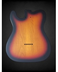 Body Telecaster Sunburst 3-Tone Nitro Satin SH | ADP Guitar Parts