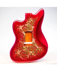 PRIMO Jazzmaster Body - Strat Trem - Pink Paisley