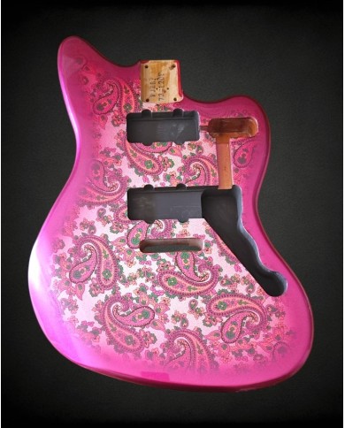 Corps Jazzmaster® PRiMO Pink Paisley - Aulne