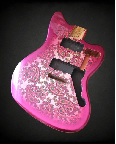 Jazzmaster® Body PRiMO Pink Paisley - Alder