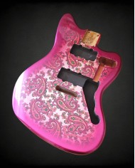 Jazzmaster® Body PRiMO Pink Paisley - Alder