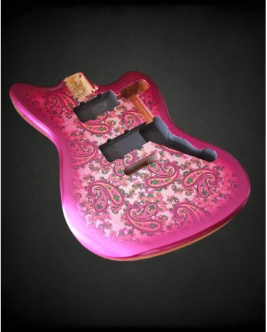 Corps Jazzmaster® PRiMO Pink Paisley - Aulne