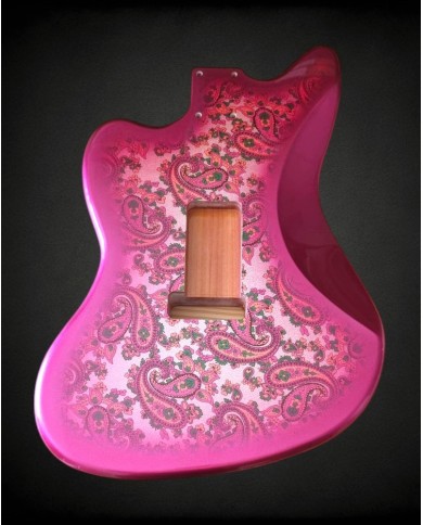 Jazzmaster® Body PRiMO Pink Paisley - Alder