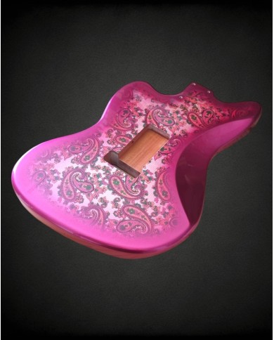 Jazzmaster® Body PRiMO Pink Paisley - Alder