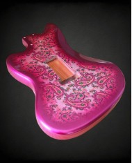 Corps Jazzmaster® PRiMO Pink Paisley - Aulne