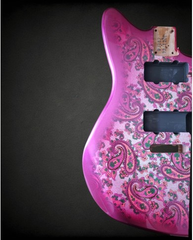 Jazzmaster® Body PRiMO Pink Paisley - Alder