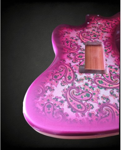 Corps Jazzmaster® PRiMO Pink Paisley - Aulne